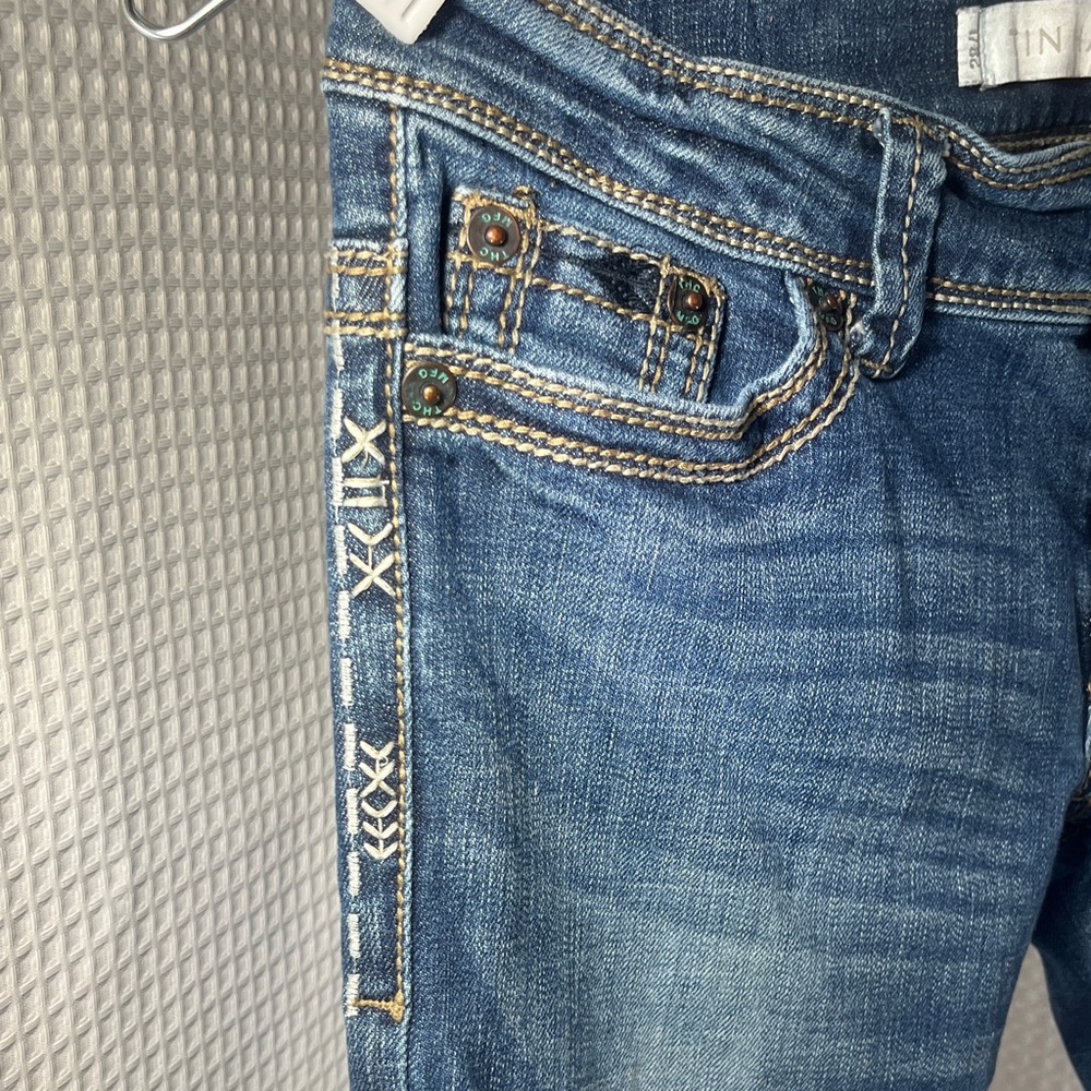 Tin Haul Women's Bootcut Blue Jeans-size 28L - Picture 4 of 12